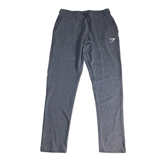 Gymshark Sweatpants Mens Small Pockets Gym Straight Leg Gray - Picture 1 of 9